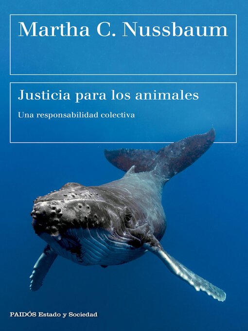 Title details for Justicia para los animales by Martha C. Nussbaum - Available